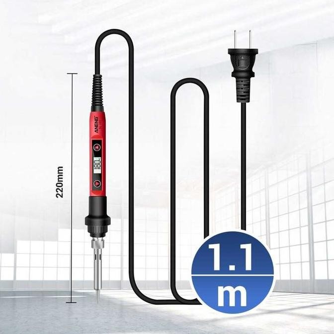 

Sale Solder Elektrik Adjustable Temperature Lcd Display 60 Watt - Aneng Sl102