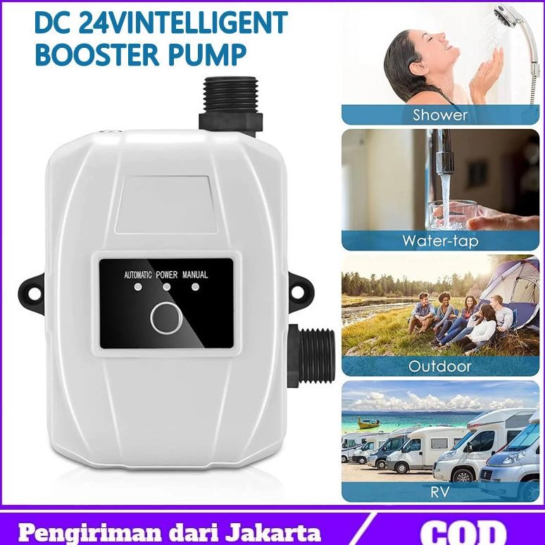 NEW siapPompa Booster Pendorong Air Booster Pump Otomatis 150Watt 12V Mesin Pendorong Air Shower Wat