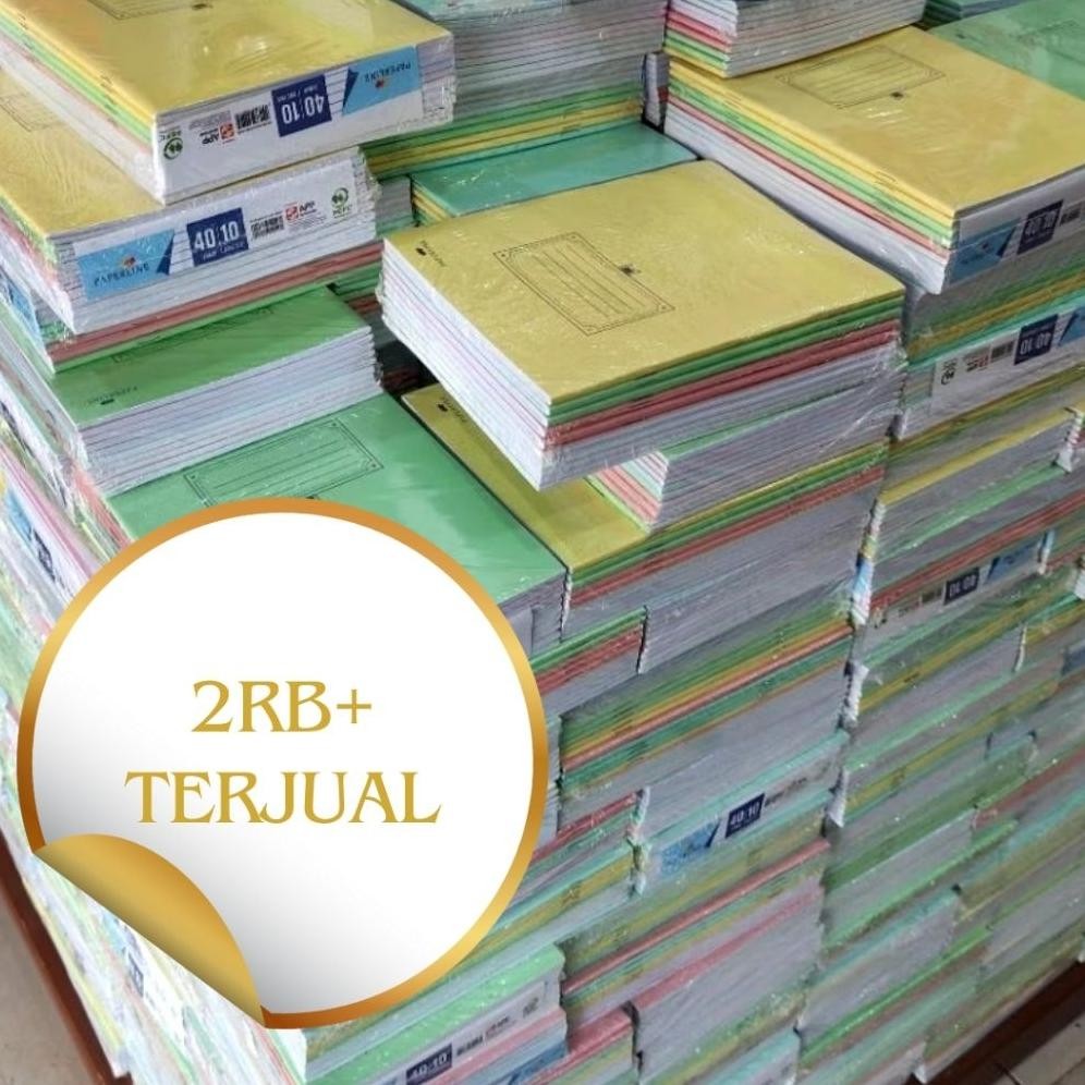 

Buku Tulis Sekolah PAPERLINE 40 Lembar