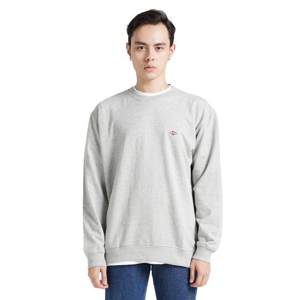 Lee Cooper Sweater Small Logo Retro Misty 71 Terbaru Best Quality 100% Original