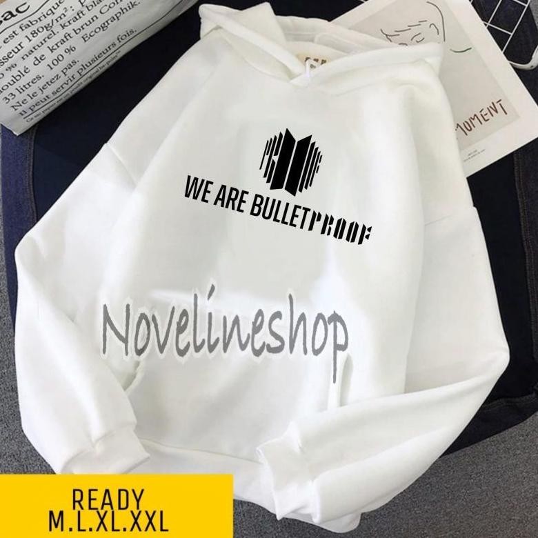 Jaket Hoodie Bts Album Proof 2022 Logo Besar Hoodie Wanita & Pria Premium Fleece M L Xl Xxl