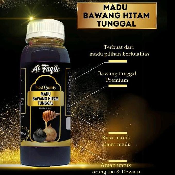 

NEW Madu Bawang Hitam Tunggal Al Faqih Madu Hutan Dengan Bawang Putih Tunggal Yang Di Fermentasi Honey Herbal READY