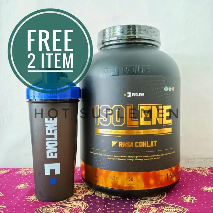 Evolene Isolene 50 Sachet 1650 Gram Whey Protein Isolate