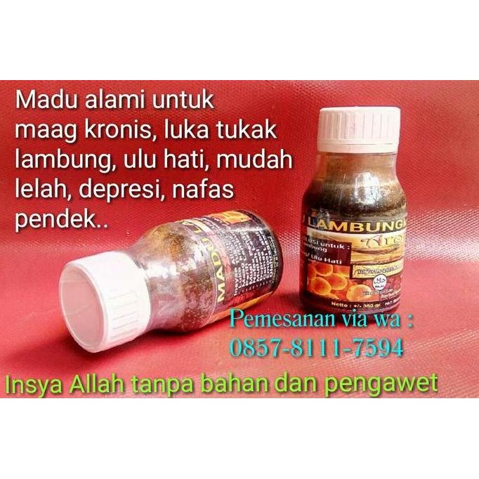 

NEW Madu Lambung Arofah Berbahan Alami READY
