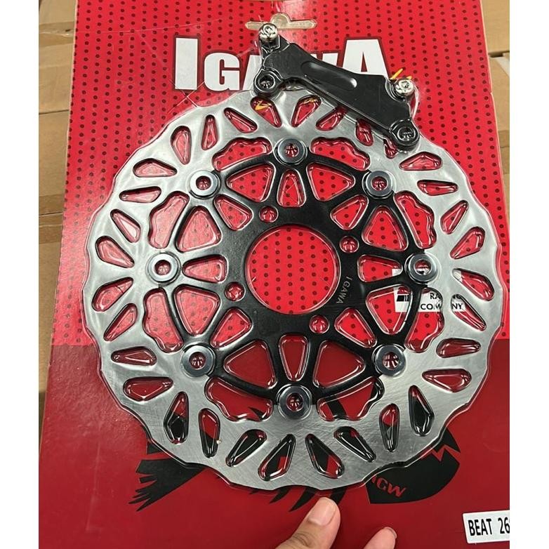Disc Piringan Cakram Depan Ukuran 260mm & 300mm Mio Beat Jupiter Z Rxking Smash Kharisma Supra Tiger
