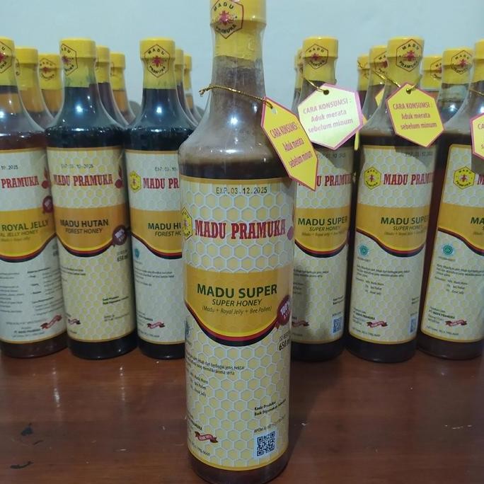 

NEW Madu Pramuka Super 650ml / Madu Super Pramuka 650ml / madu super 650ml READY