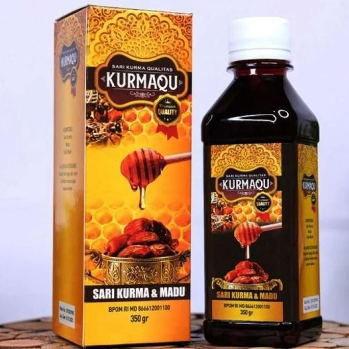 

NEW KURMAQU Madu dan Sari Kurma Asli Obat Herbal READY