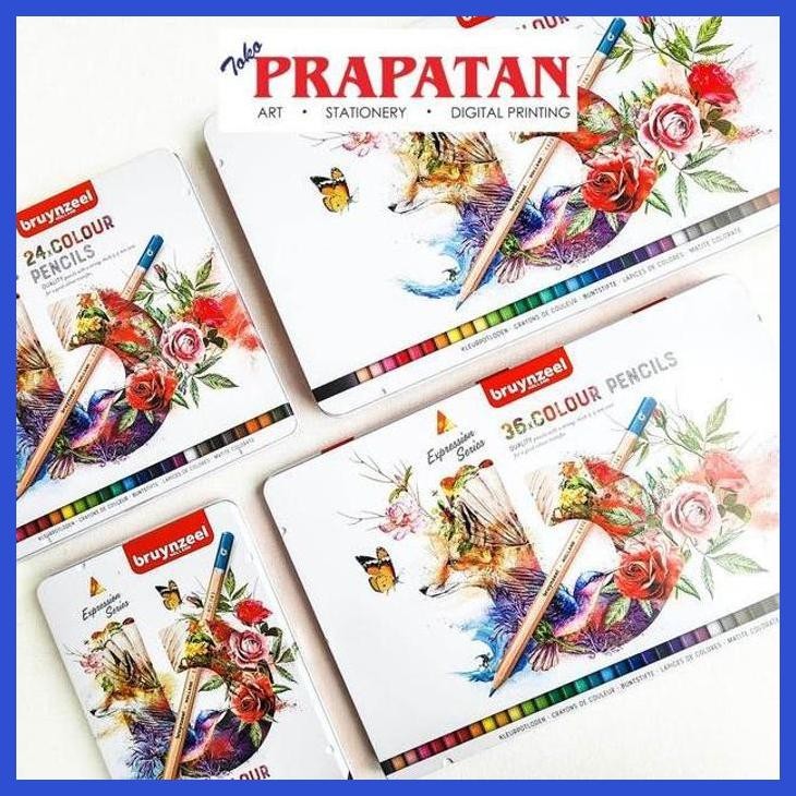 

( SEKOLAH / LUKIS ) SALE BRUYNZEEL COLOR PENCIL EXPRESSION SERIES | PENSIL WARNA (SENI / MENGGAMBAR / ART / KERAJINAN ) PRIVASI AMAN