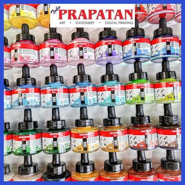 

( SEKOLAH / LUKIS ) PROMO AMSTERDAM ACRYLIC INK 30ML | TINTA AKRILIK (SENI / MENGGAMBAR / ART / KERAJINAN ) PRIVASI AMAN