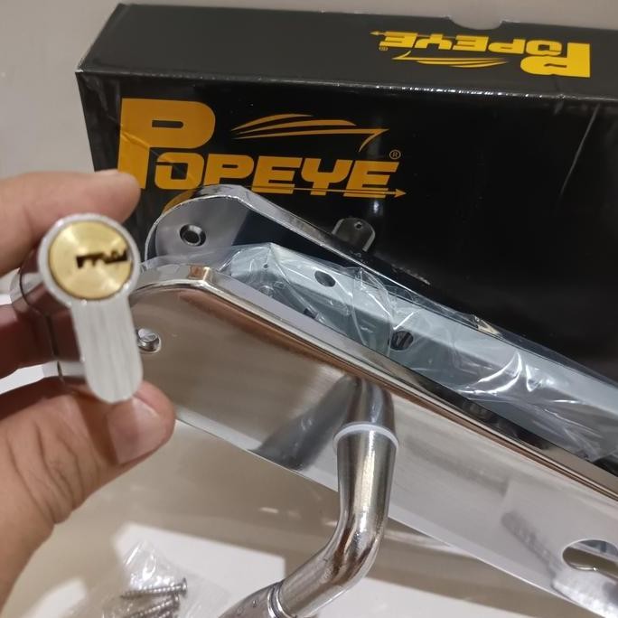 Kunci Pintu Besar Merk Wanly Murah / Handle Pintu Besar