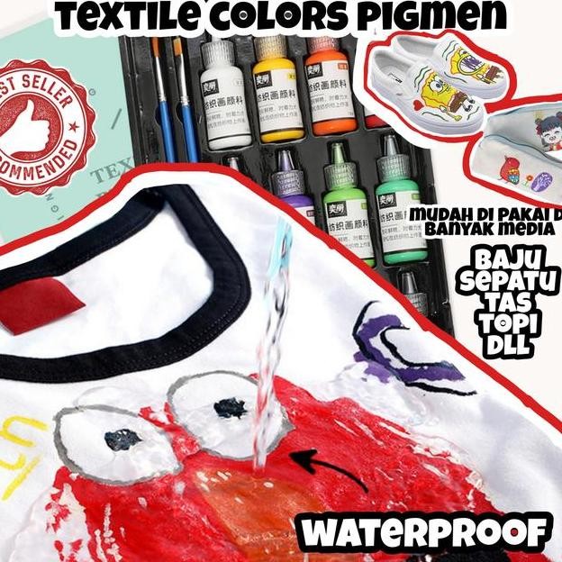 

Textile Color Pmen Cat Baju Cat Kain Warna Aktifitas Melukis Art Set Cat Warna Lukis Cat Cat Kain Melukis Cat Melukis Pmen Art Color Mainan Aktifitas Anak Warna
