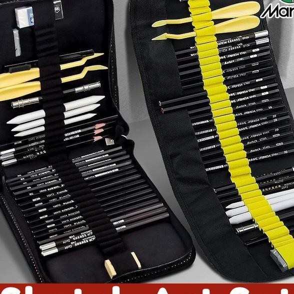 

Maries Sketch Art Set Tool Pencil Alat Sketsa Gambar Pensil Gambar