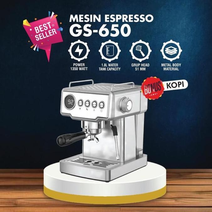 Open DS] Coffee Maker Machine / Mesin Espresso GUSTINO ALCANTARA