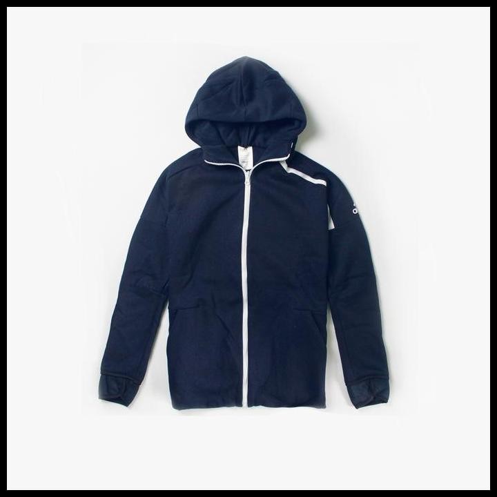 Terlaris JACKET HOODIE ADIDAS ZNE FULL ZIPP WHITE - JAKET ADIDAS ZNE - JUMPER Best Seller