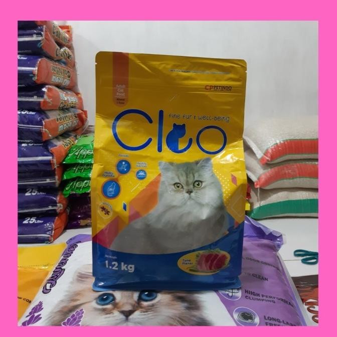 MAKANAN KUCING CLEO TUNA 1.2KG CLEO 1.2KG TUNA FRESHPACK