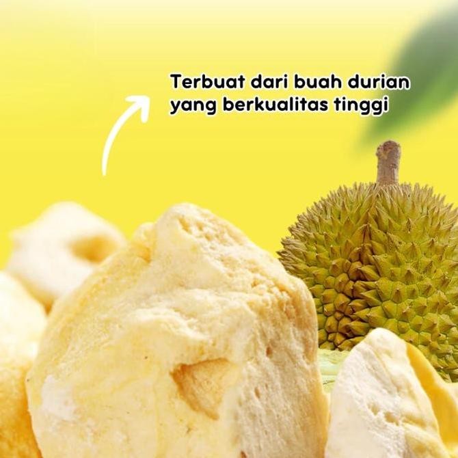 

Snack Keripik Durian Freeze Dried Durian Crispy Cemilan Diet Sehat Enak