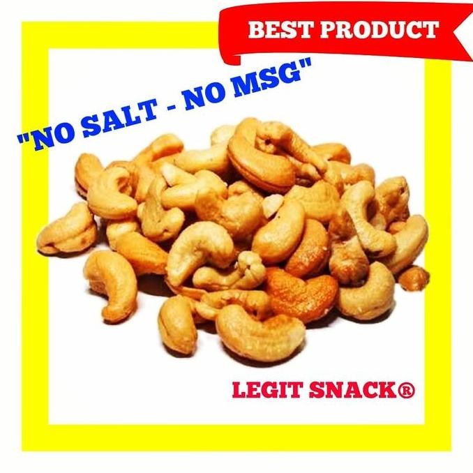 

Kacang Mede Original Oven / Kacang Mete Panggang Roasted Plain 500 Gr Kualitas Terbaik Harga Termurah