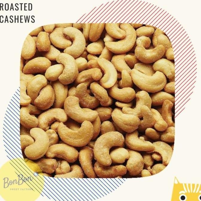 

Kacang Mede Panggang Original Asin Bawang / Mete Oven Roasted 500 Gram Kualitas Terbaik Harga Termurah