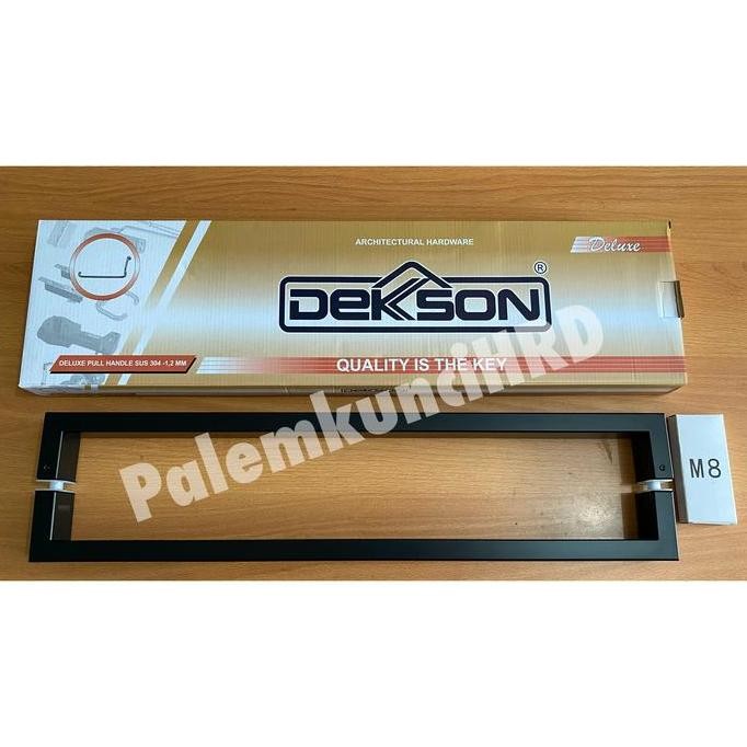 Pull Handle Dekkson Ph Dl Sq 801 40X20X600 Matt Black Dekson