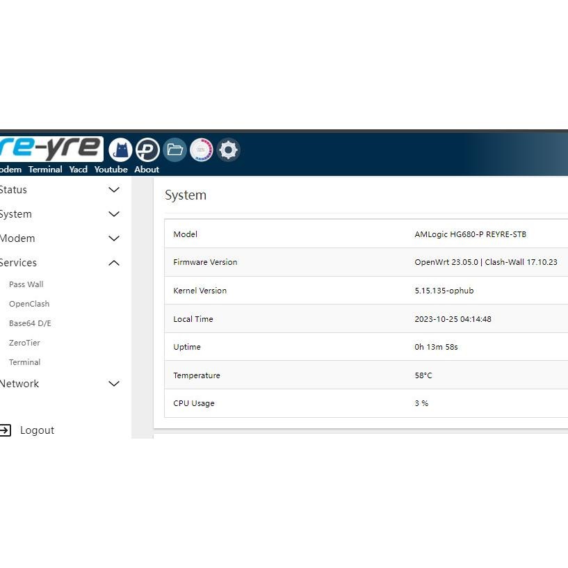 STB Openwrt B860H HG680P Wifi On Firmware Terinstall