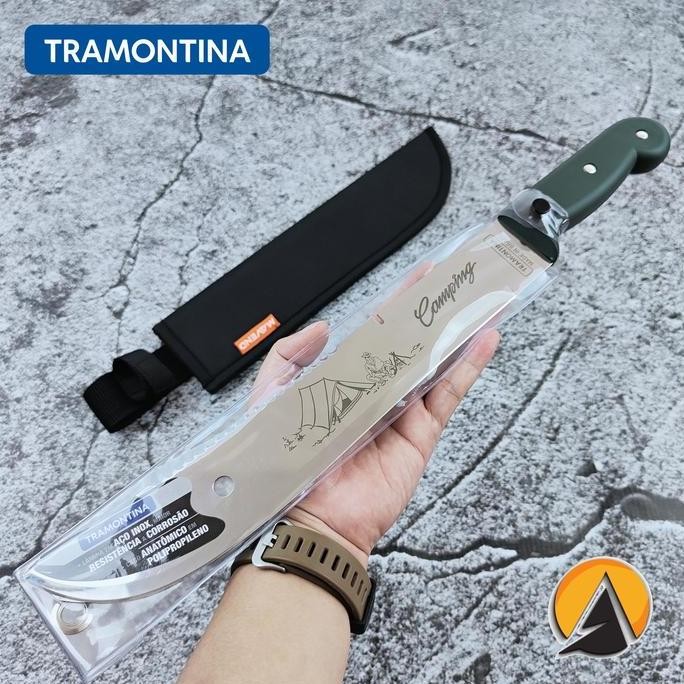 Machete Parang Tramontina Brazil 12" Seri Camping Original 26619/012