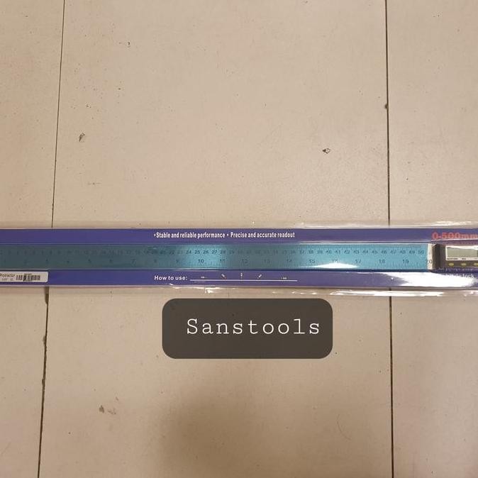 

digital angle level protractor 20" 500mm penggaris busur derajat 50cm TM