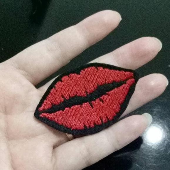

$$$$] patch bibir merah, patch iron