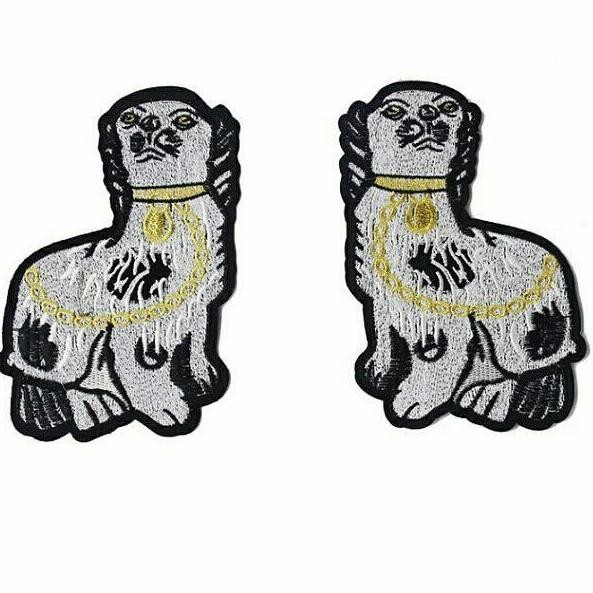 

Produk Terbaik] sepasang patch/emblem/gucci patch/bordir tempel/aplikasi baku