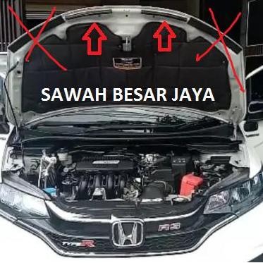 Seal Rubber Karet Kap Mesin Ujung Depan Bagian Tengah Kiri Atau Kanan Honda Jazz S Rs Gk5 2014 2015 