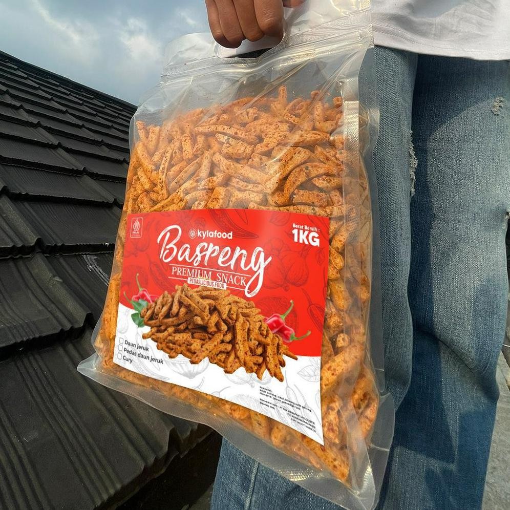 

Termurah Kylafood Basreng Pedas 1Kg Ta-127