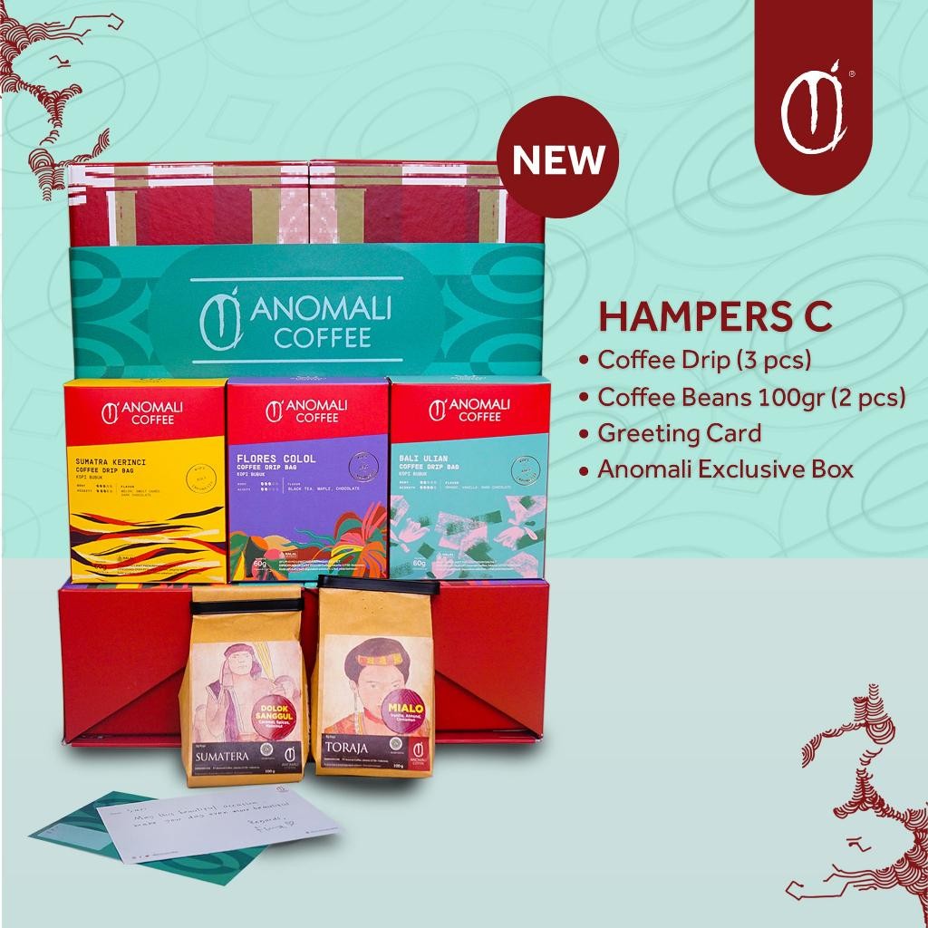 

Anomali Coffee Hampers - Coffee Package C Termurah Best Quality 100% Original
