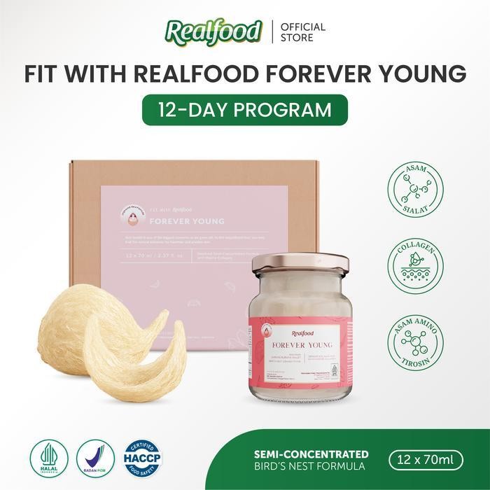 

Tpk Realfood Forever Young Sarang Burung Walet + Kolagen