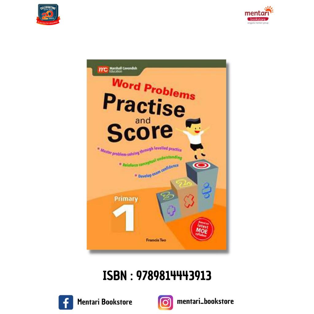 Word Problems Practice And Score Primary New Best Quality 100% Original