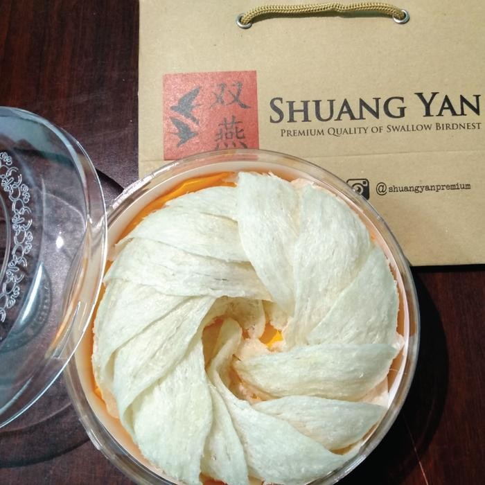 

Tpk Sarang Burung Walet Shuang Yan Premium - Mangkok Super 1 Gram - Super