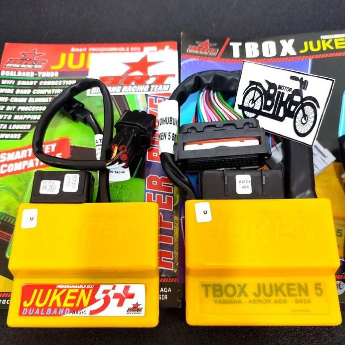 Ecu BRT Juken 5+ & Tbox Dualband Racing Turbo Aerox & Aerox New