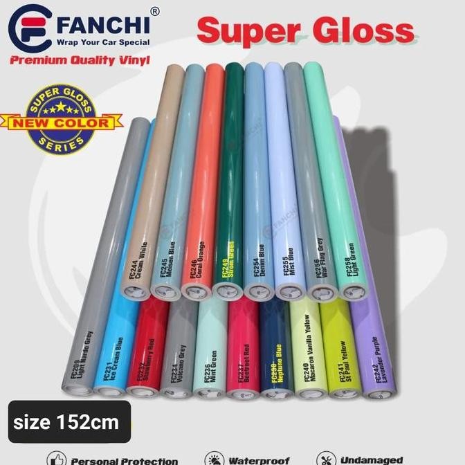 

ready 152cm Sticker FANCHI Super Glossy II New Color SERIES 152cm Permeter