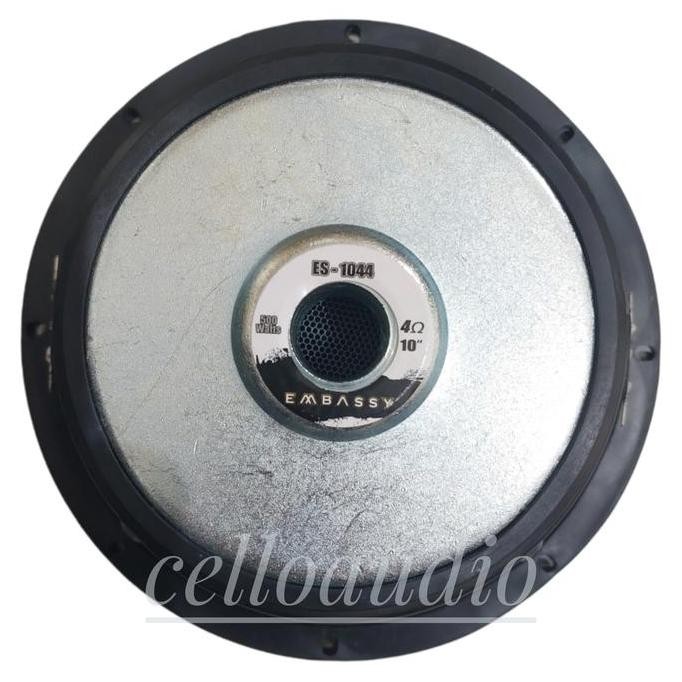 ready  Subwoofer 10 Inch Embassy ES-1044 Double Coil Subwoofer Mobil Embassy 10" ES 1044