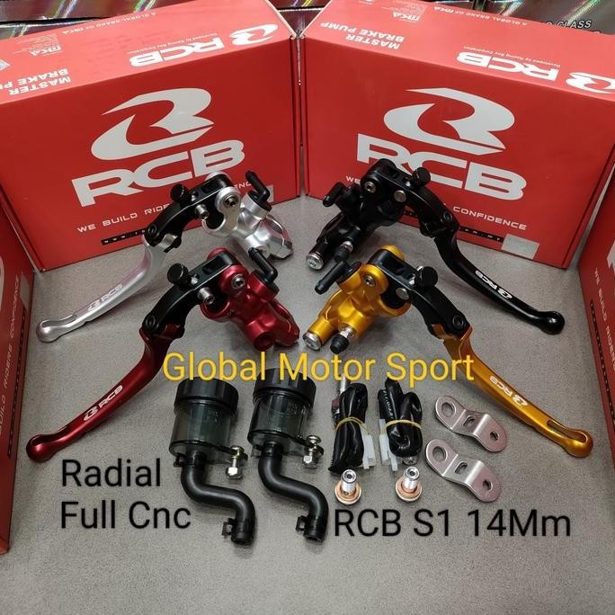 RCB S1 Master Rem Kanan Rcb S1 14Mm Beat fi, Vario150,Scoopy,Vario160.