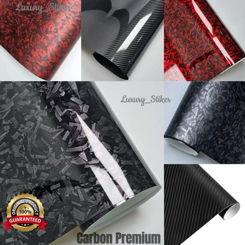 Stiker Carbon 6D Sticker Karbon Forget Skotlet Carbon 7D L152Cm