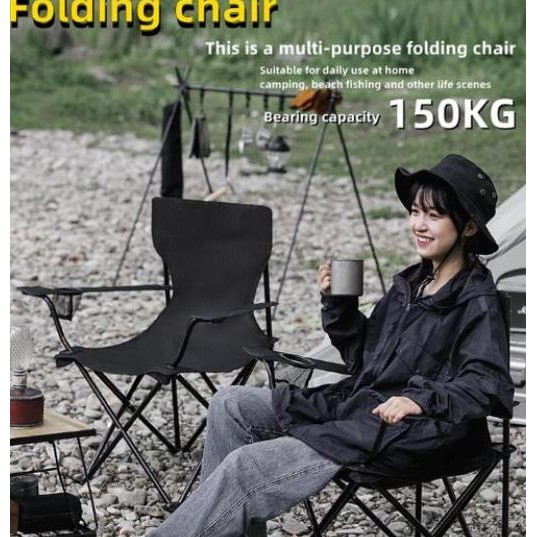 ''Terlaris" Kursi Lipat Outdoor Kursi Lipat Portable Kursi Camping Kursi Mancing Murah