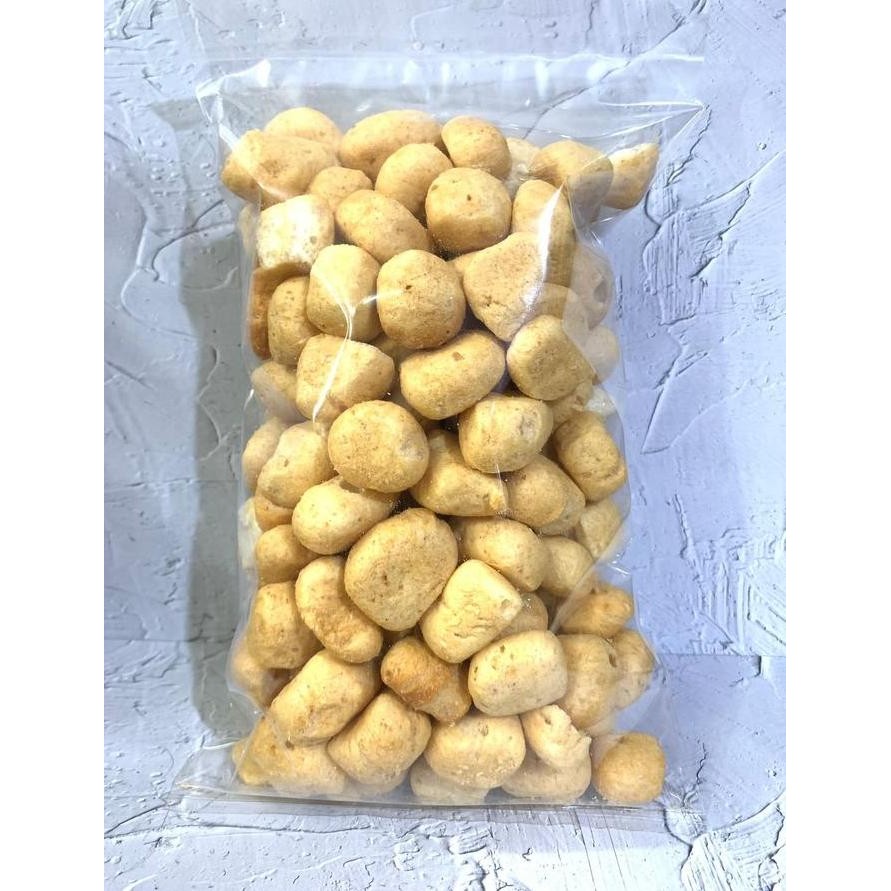 

Kerupuk Baso Ikan / Krupuk Bakso Bulat 200Gr