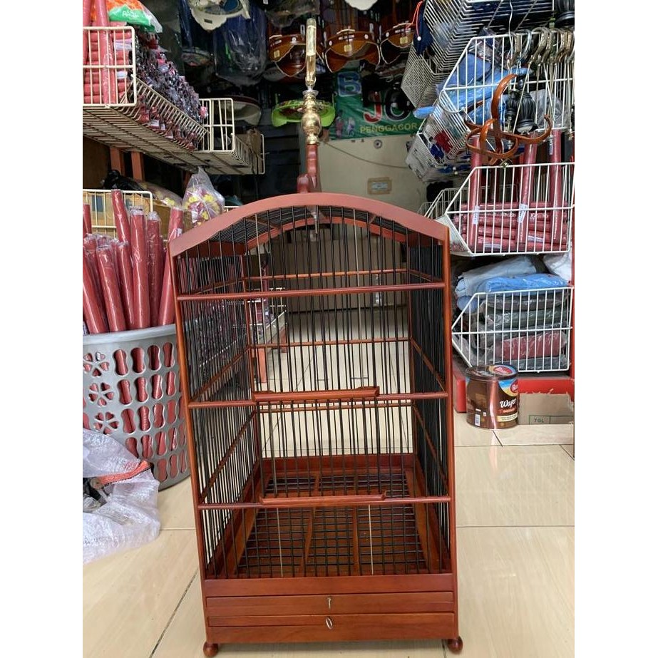 SANGKAR KANDANG KOTAK CMS COKLAT NO 3