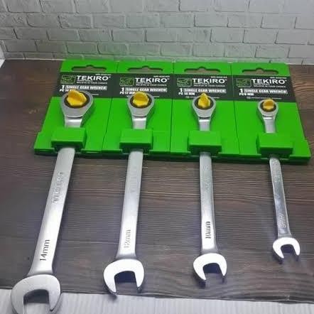 Kunci Ring Pas Rachet Tekiro Panjang Uk 12Mm Japan Quality