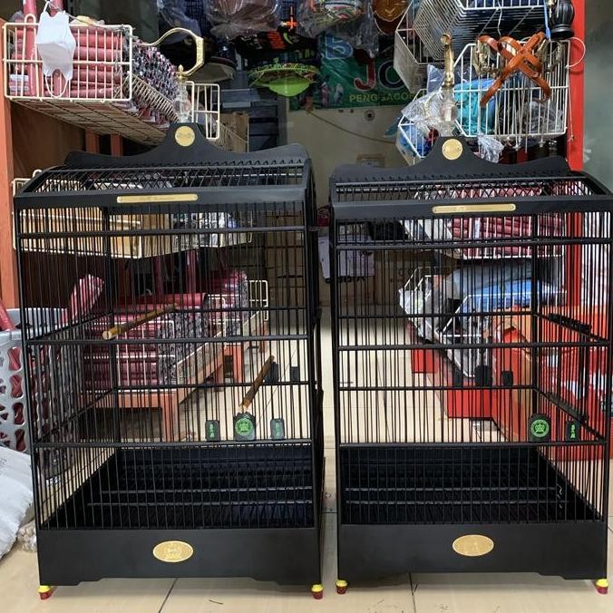 SANGKAR KANDANG KOTAK BNR BLACK DOFF no 2