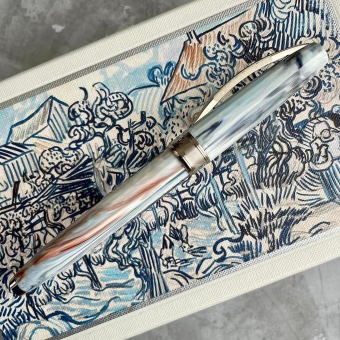 

Visconti Van Gogh Cartridge & Converter Fountain Pen Set Co