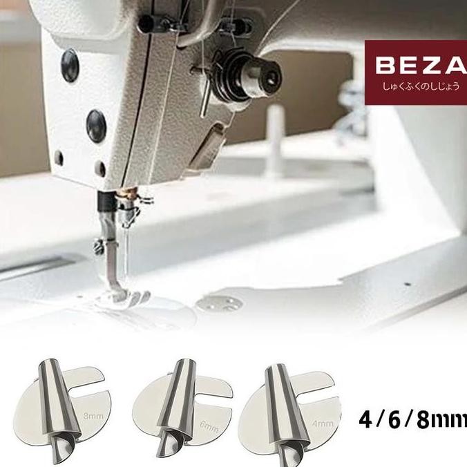 Corong Bisban Mesin High Speed Corong Jahit Berbagai Ukuran Corong Kelim Mesin Jahit Hitam