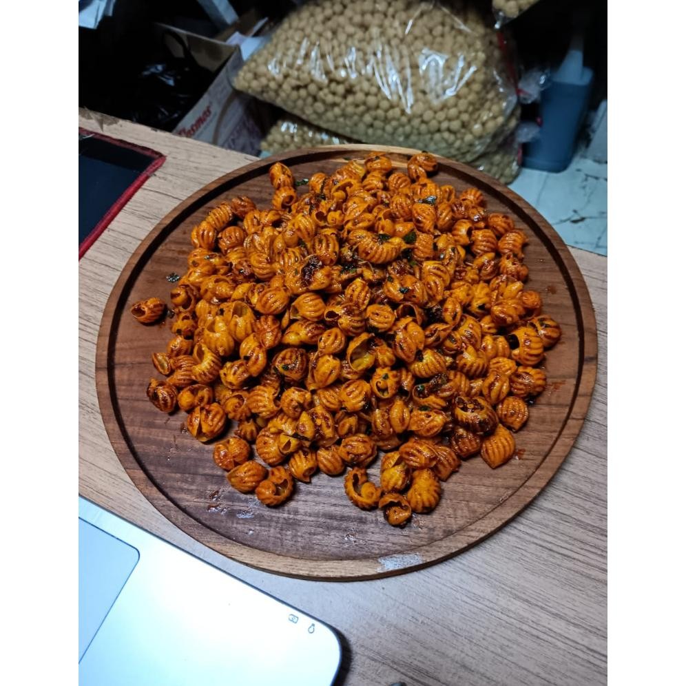 

ID | MAKARONI KERANG CIKRUH PEDAS 500GRAM.MAKARONI SI TILEUNG