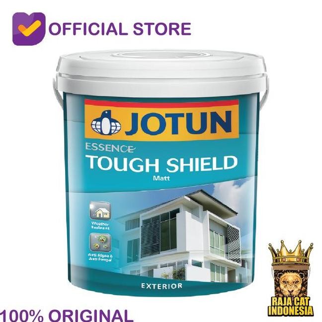 Cat Tembok Exterior Jotun Toughshield Tough Shield Warna Putih 5 Kg