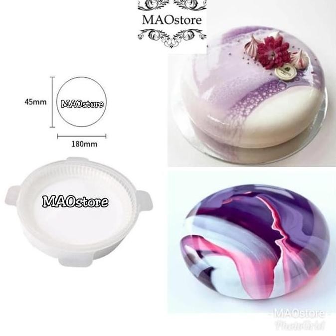 MAOSTORE CETAKAN ENTREMET CAKE CETAKAN ECLIPSE MIRROR CAKE MOUSSE CAKE