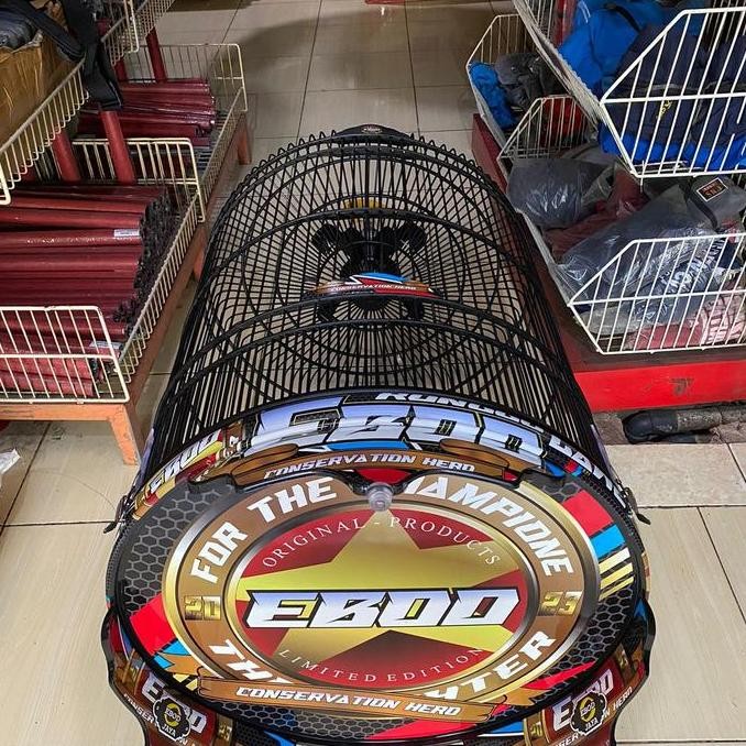 SANGKAR KANDANG MURAI EBOD JAYA PVC DECAL KOI BARU NO 2